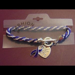 Together We Can Make A Difference Purple rope